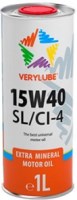 Фото - Моторне мастило VERYLUBE 15W-40 SL/CI-4 1 л