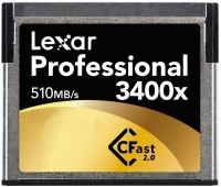 Фото - Карта пам'яті Lexar Professional 3400x CompactFlash 32 ГБ