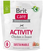 Zdjęcia - Karm dla psów Brit Care Activity Chicken/Insects 1 kg