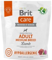 Karm dla psów Brit Care Hypoallergenic Adult Medium Breed Lamb 1 kg