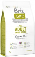 Фото - Корм для собак Brit Care Adult Small Breed Lamb/Rice 3 кг