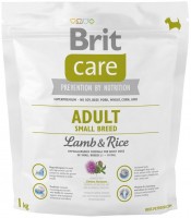 Zdjęcia - Karm dla psów Brit Care Adult Small Breed Lamb/Rice 1 kg