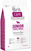 Karm dla psów Brit Care Junior Large Breed Lamb/Rice 3 kg