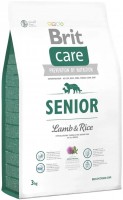Zdjęcia - Karm dla psów Brit Care Senior Lamb/Rice 3 kg