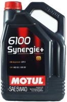 Фото - Моторне мастило Motul 6100 Synergie+ 5W-40 4 л