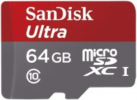 Карта пам'яті SanDisk Ultra microSD UHS-I 64 ГБ