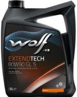 Фото - Трансмісійне мастило WOLF Extendtech 80W-90 GL5 5 л