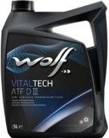 Трансмісійне мастило WOLF Vitaltech ATF DIII 5 л