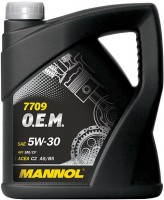 Фото - Моторне мастило Mannol 7709 O.E.M. 5W-30 4 л