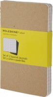 Фото - Блокнот Moleskine Set of 3 Ruled Cahier Journals Pocket Beige 