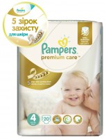 Фото - Підгузки Pampers Premium Care 4 / 20 pcs 