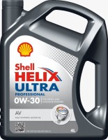 Фото - Моторне мастило Shell Helix Ultra Professional AV 0W-30 4 л