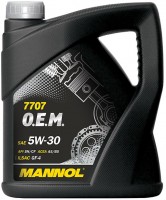 Фото - Моторне мастило Mannol 7707 O.E.M. 5W-30 4 л