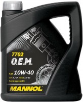 Фото - Моторне мастило Mannol 7702 O.E.M. 10W-40 4 л