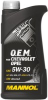 Zdjęcia - Olej silnikowy Mannol O.E.M. for Chevrolet Opel 5W-30 1 l