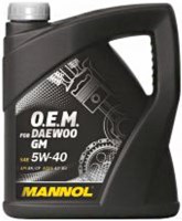 Zdjęcia - Olej silnikowy Mannol O.E.M. for Daewoo GM 5W-40 4 l