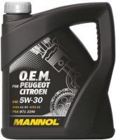 Фото - Моторне мастило Mannol O.E.M. for Peugeot Citroen 5W-30 4 л