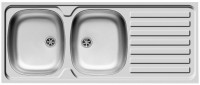 Кухонна мийка Pyramis International 120x50 2B 1D 1200x500