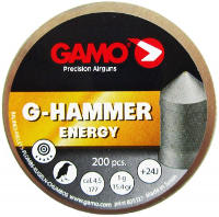 Кулі й патрони Gamo G-Hammer 4.5 mm 1.0 g 200 pcs 