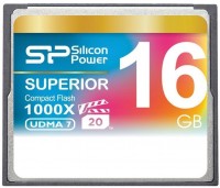 Zdjęcia - Karta pamięci Silicon Power Superior CompactFlash 1000X 16 GB