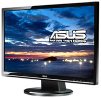 Фото - Монітор Asus VW246H 24 "  чорний