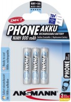 Фото - Акумулятор / батарейка Ansmann DECT  3xAAA 800 mAh