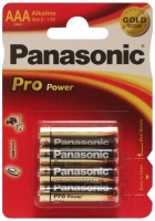 Акумулятор / батарейка Panasonic Pro Power  4xAAA