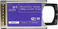 Zdjęcia - Urządzenie sieciowe 3Com Wireless 11g PC Card 