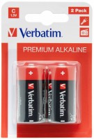 Акумулятор / батарейка Verbatim Premium 2xC 