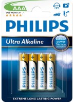 Фото - Акумулятор / батарейка Philips Ultra Alkaline  4xAAA