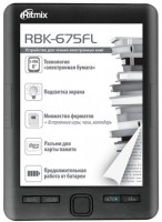 Zdjęcia - Czytnik e-book Ritmix RBK-675FL 