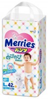 Фото - Підгузки Merries Pants L / 42 pcs 