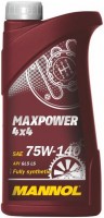Трансмісійне мастило Mannol Maxpower 4x4 75W-140 1 л
