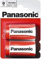 Акумулятор / батарейка Panasonic Red Zink 2xD 