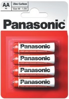 Акумулятор / батарейка Panasonic Red Zink  4xAA