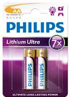 Фото - Акумулятор / батарейка Philips Lithium Ultra  2xAA