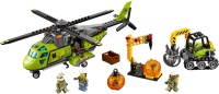 Zdjęcia - Klocki Lego Volcano Supply Helicopter 60123 