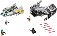 Klocki Lego Vaders TIE Advanced vs. A-Wing Starfighter 75150 