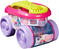 Zdjęcia - Klocki MEGA Bloks Block Scooping Wagon Pink CNK33 