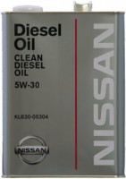 Zdjęcia - Olej silnikowy Nissan Clean Diesel Oil 5W-30 DL-1 4L 4 l
