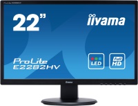 Фото - Монітор Iiyama ProLite E2282HV 22 "  чорний