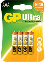 Zdjęcia - Bateria / akumulator GP Ultra Alkaline  4xAAA