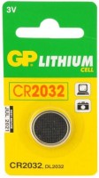 Акумулятор / батарейка GP  1xCR2032