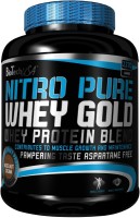 Zdjęcia - Odżywka białkowa BioTech Nitro Pure Whey Gold 0.9 kg