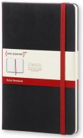 Фото - Блокнот Moleskine Red Ruled Notebook Black 