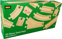Tor samochodowy / kolejowy BRIO 50 Piece Track Pack 33772 