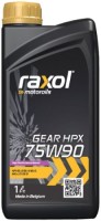 Фото - Трансмісійне мастило Raxol Gear HPX 75W-90 1L 1 л