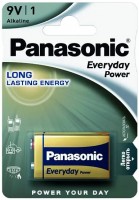 Фото - Акумулятор / батарейка Panasonic Everyday Power 1xKrona 