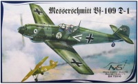 Фото - Збірна модель AVIS Messerschmitt Bf-109 D-1 (1:72) 