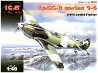 Фото - Збірна модель ICM LaGG-3 series 1-4 (1:48) 